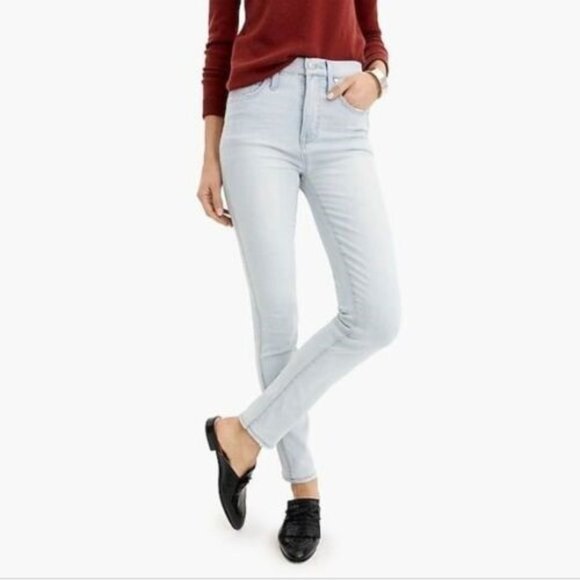 J. Crew Point Sur Denim Lightwash 10" Hightower Straight Jeans, Size 24, GUC - Picture 1 of 4
